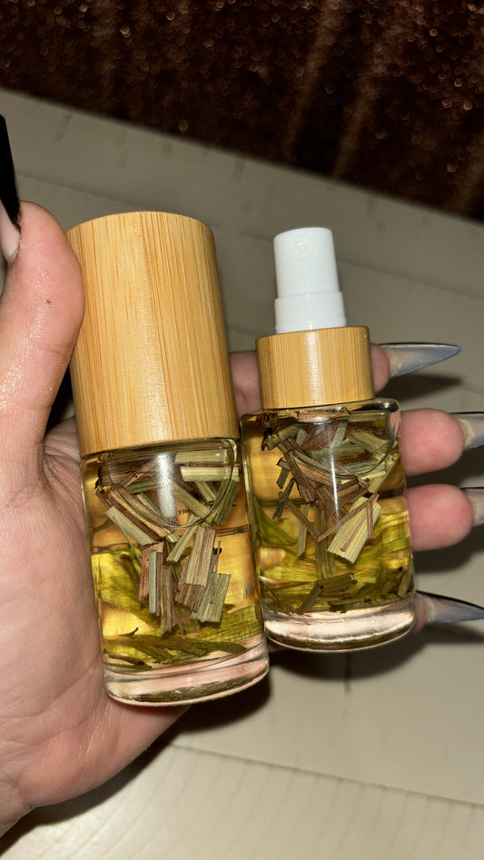 Spray Bottle Body Oils